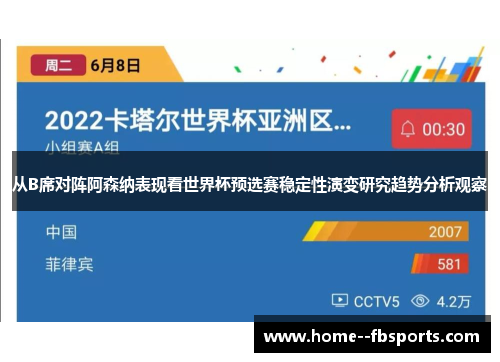 从B席对阵阿森纳表现看世界杯预选赛稳定性演变研究趋势分析观察